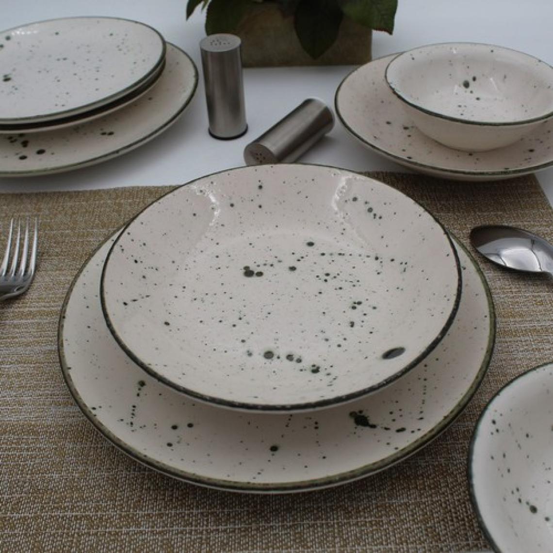 Arna Porselen Arna 16 Parça 4 Kişilik Yemek Takımı Çağla