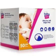 Baby&Me Ultra Ince Jelli Göğüs Pedi 50'li