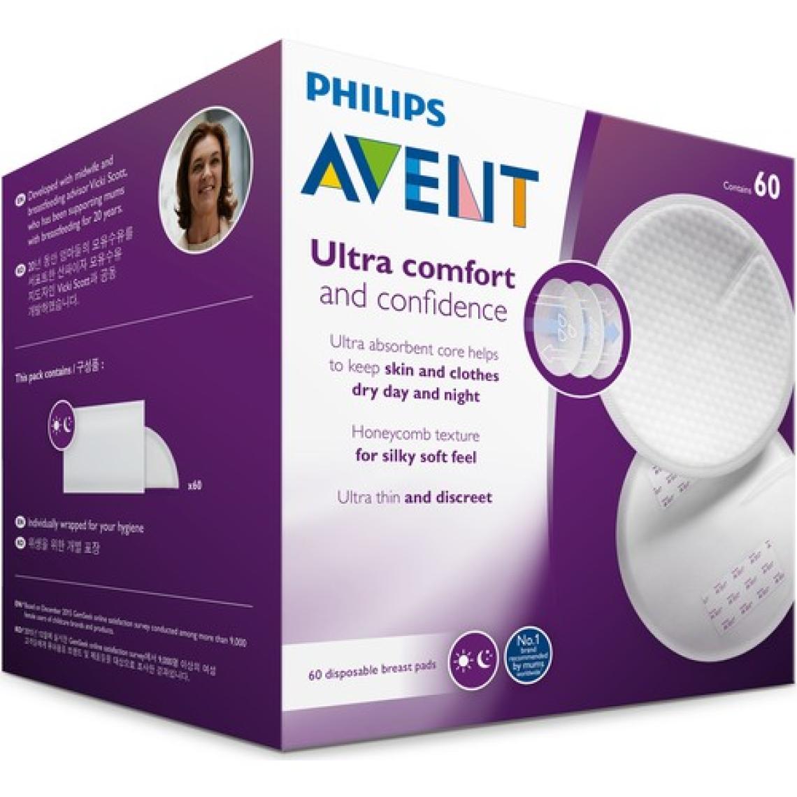 Philips Avent SCF254/60 60'lı Göğüs Pedi