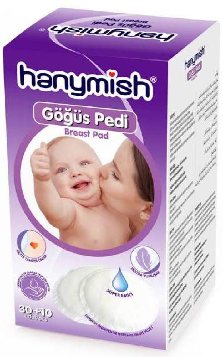Hanymish Göğüs Pedi 30+10 Adet