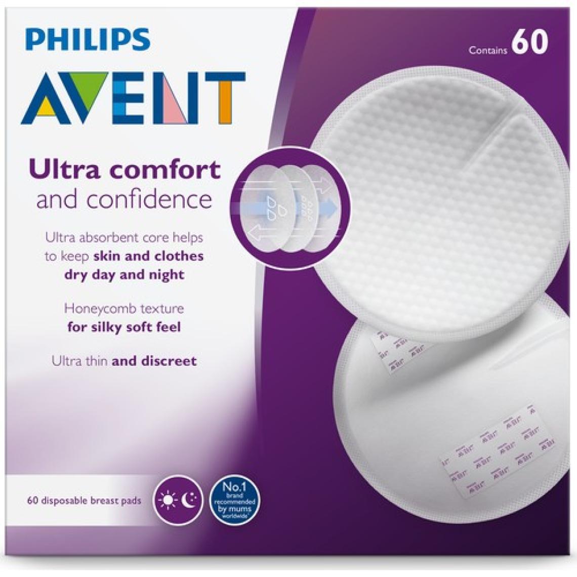 Philips Avent Tek Kullanımlık Göğüs Pedleri 60'lı SCF254/60
