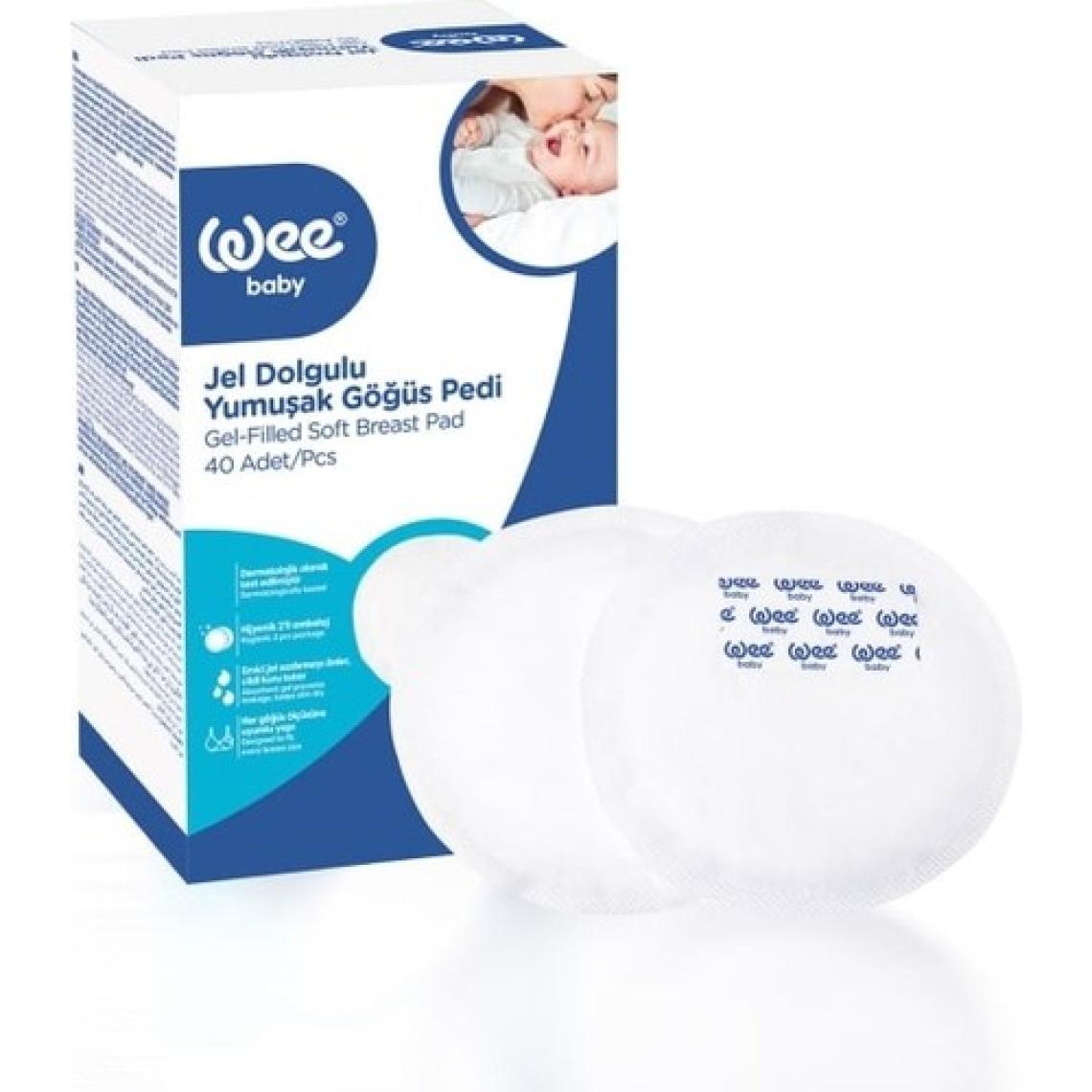 Wee Baby 40'lı Klasik Yapışkanlı Göğüs Pedi