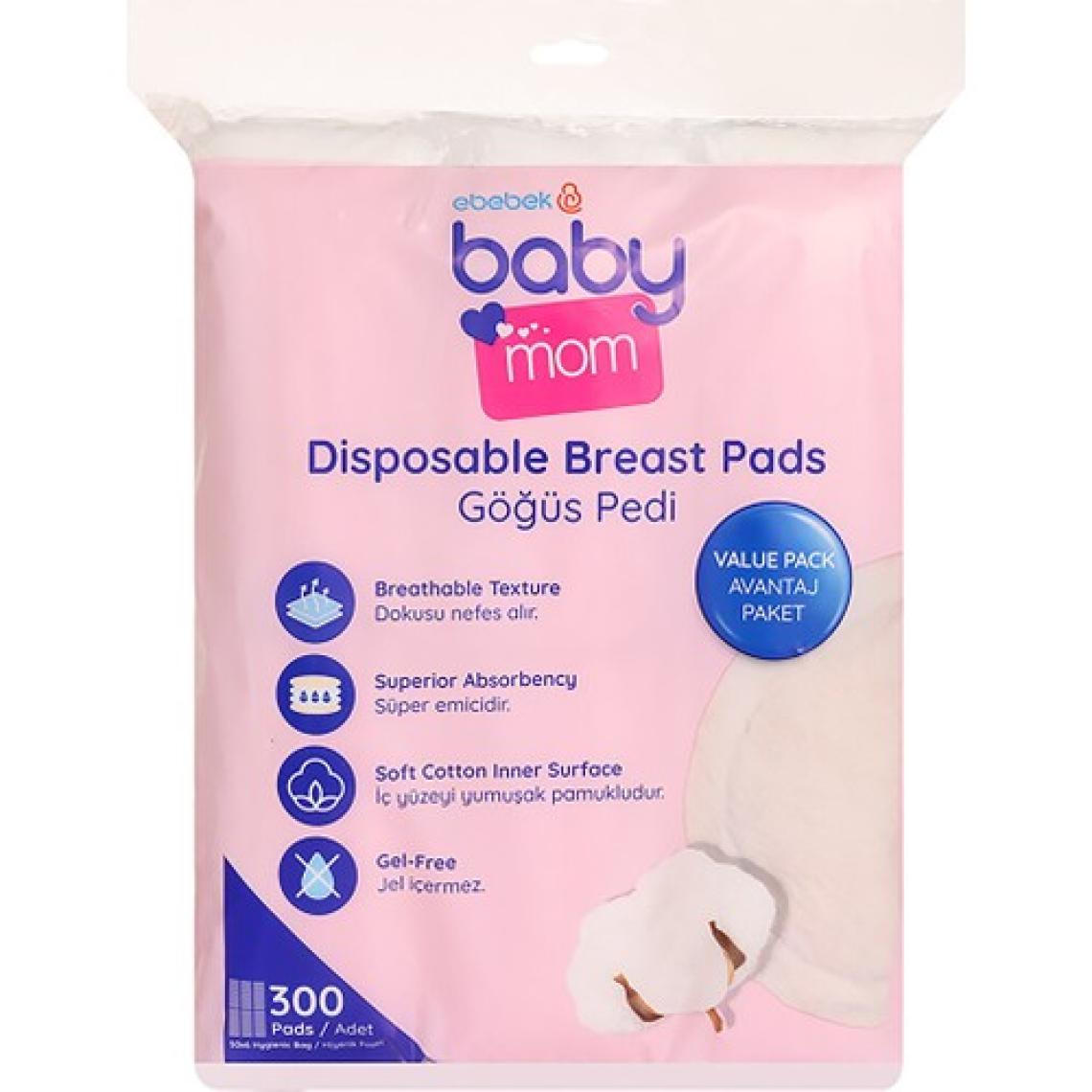 Baby Mom Göğüs Pedi 300'LÜ