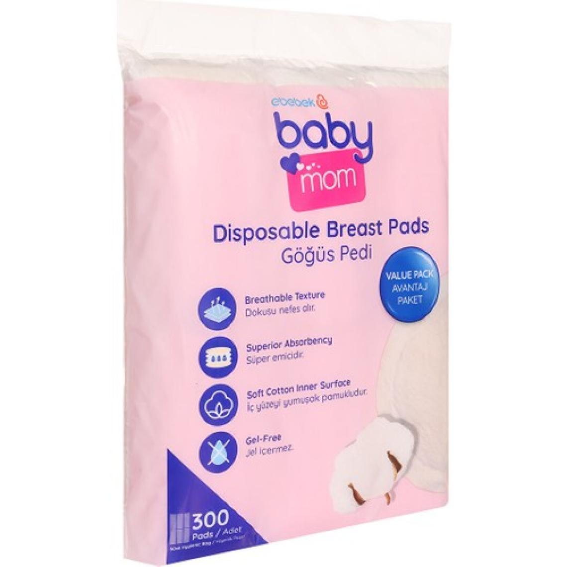 Baby Mom Göğüs Pedi 300'LÜ