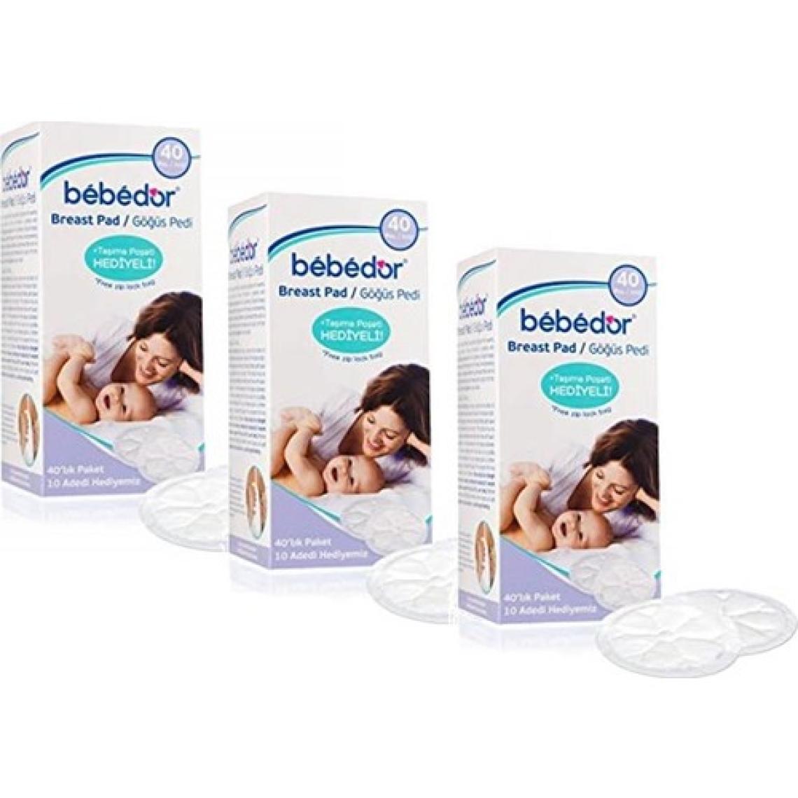 Bebedor Polietilen Dış Yüzeyli Göğüs Pedi 40 x 3 Adet