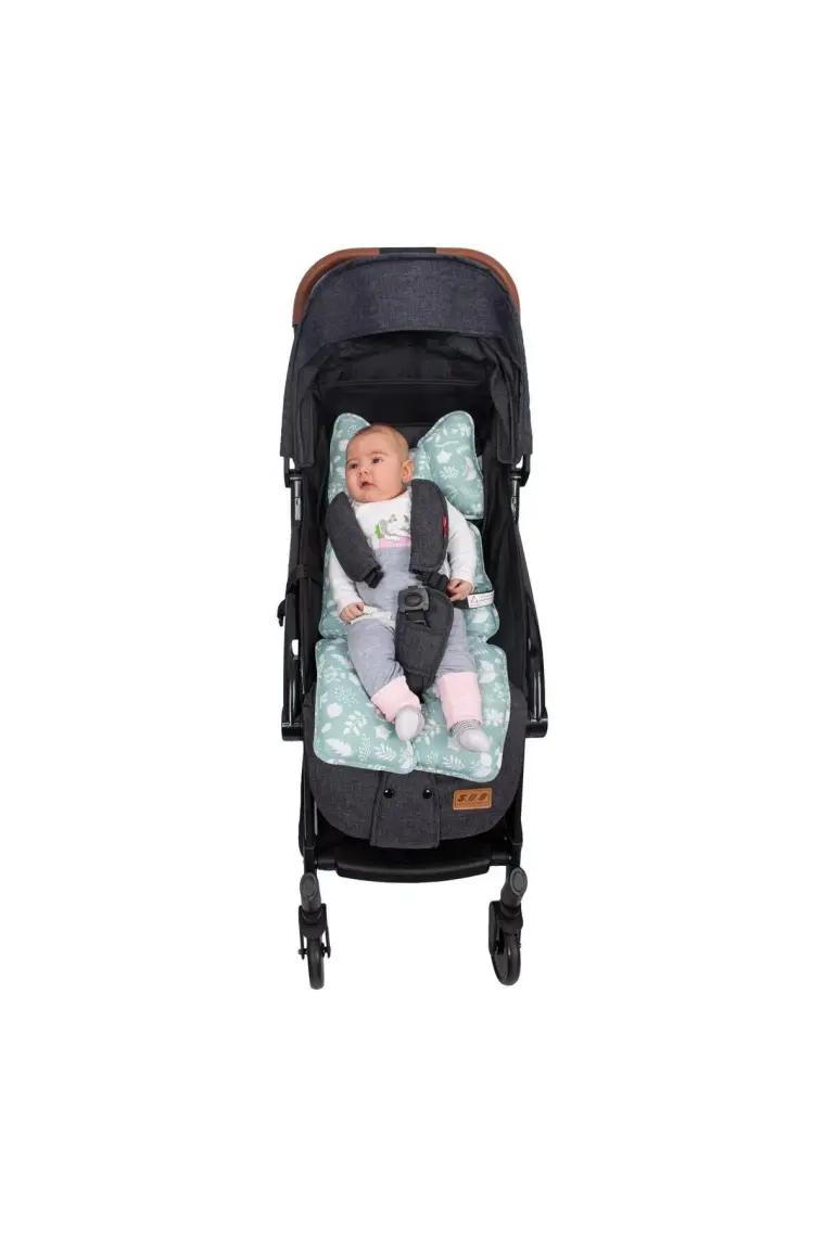 Sevi Bebe Puset Ve Oto Koltuğu Minderi Kot Desen
