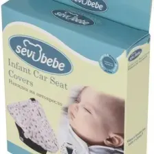 Sevi Bebe Anakucağı Örtüsü - Gri Yıldızlı