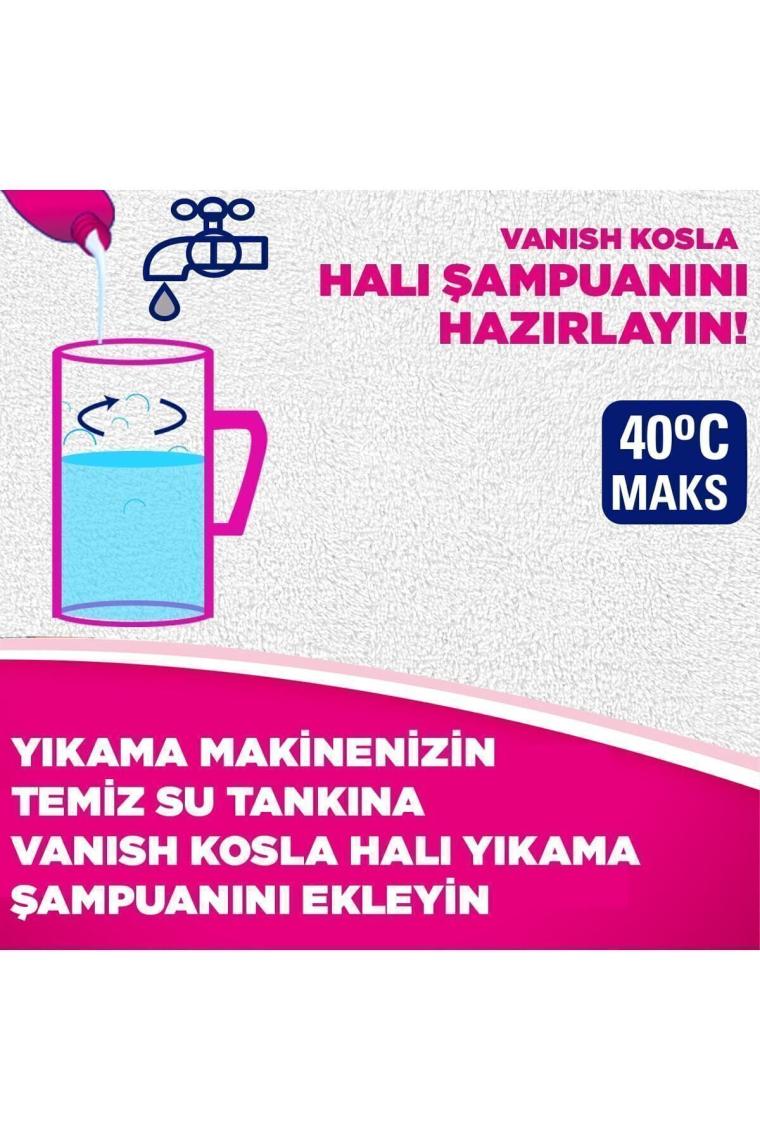 Kosla Halı Şampuanı Makine Yıkama 850ml