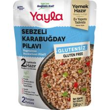 Yayla Yemek Hazır  Glutensiz Sebzeli Karabuğday Pilavı 250 gr