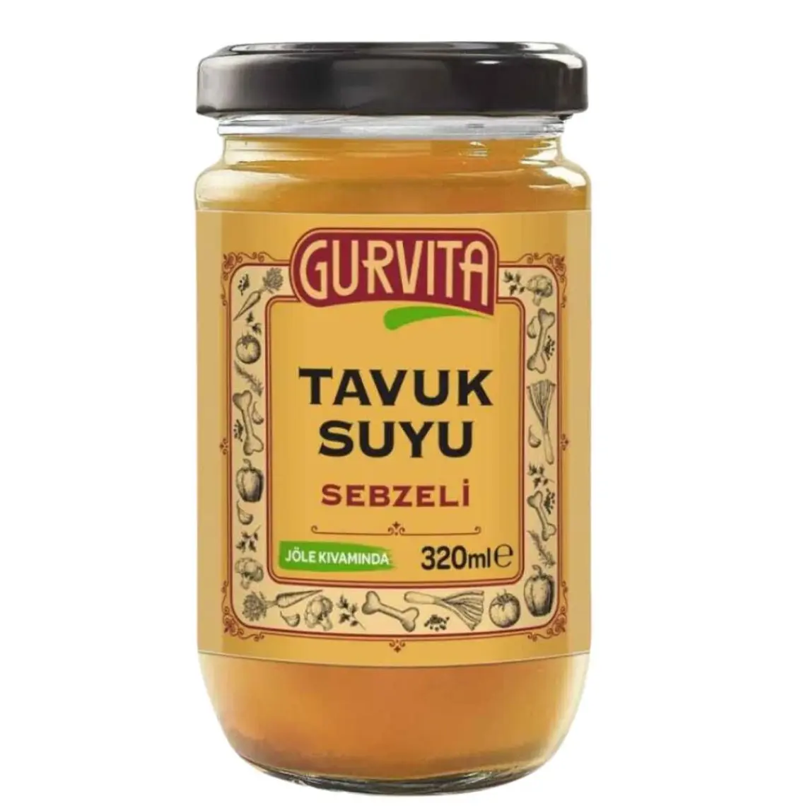 Gurvita Tavuk  Suyu Sebzeli 320 ml