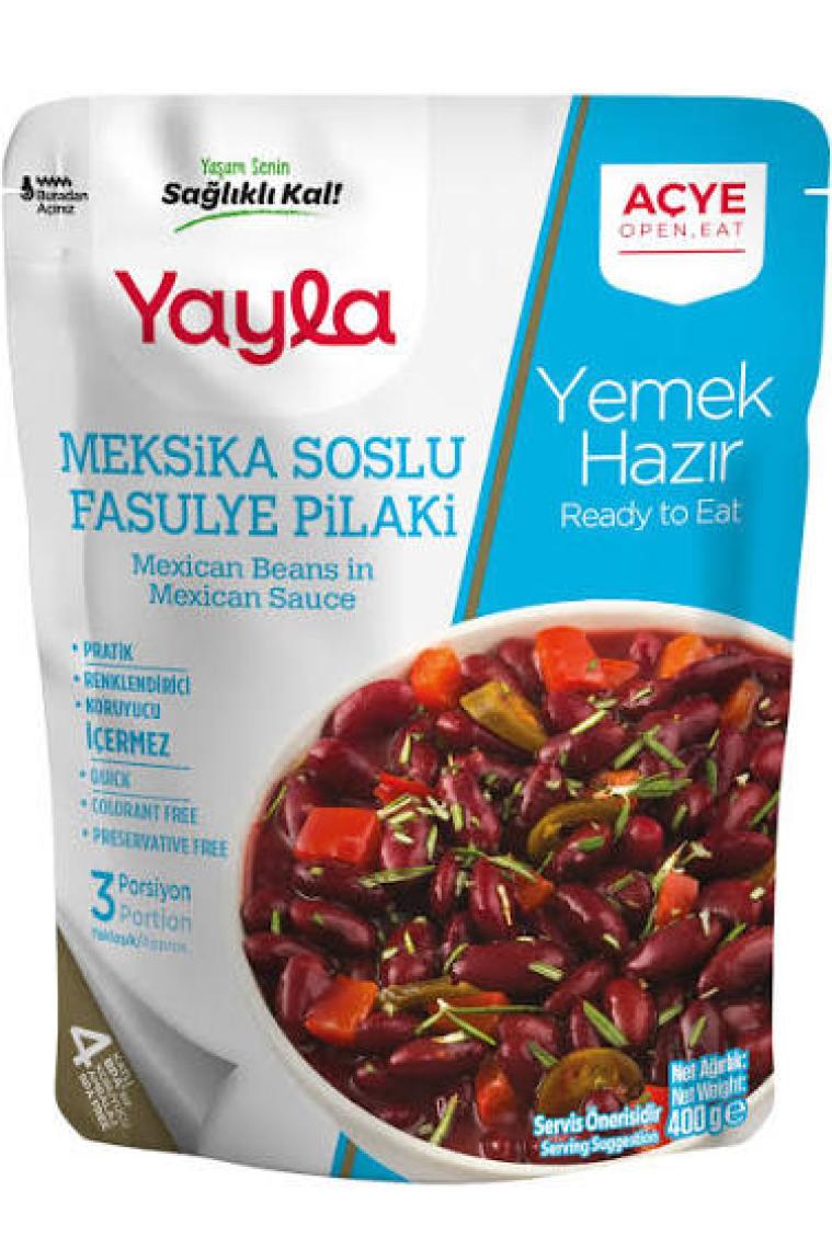 Yayla Yemek Hazır Meksika Soslu Pilaki 400 gr