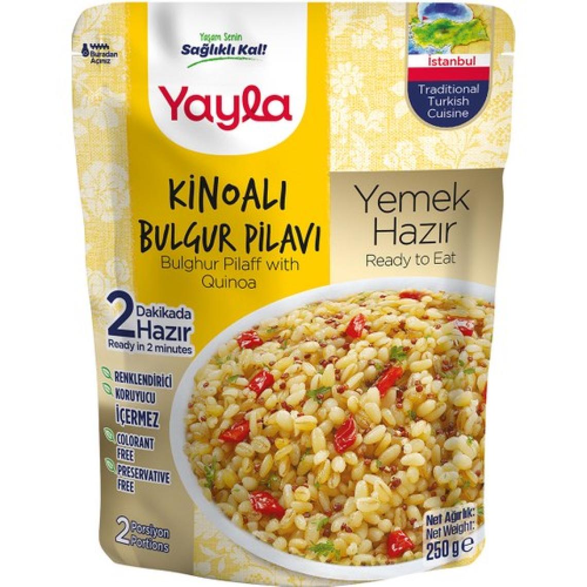 Yayla Hazır Kinoalı Bulgur Pilavı 250 gr