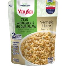 Yayla Yemek Hazır Yeşil Mercimekli Bulgur Pilavı 250 gr