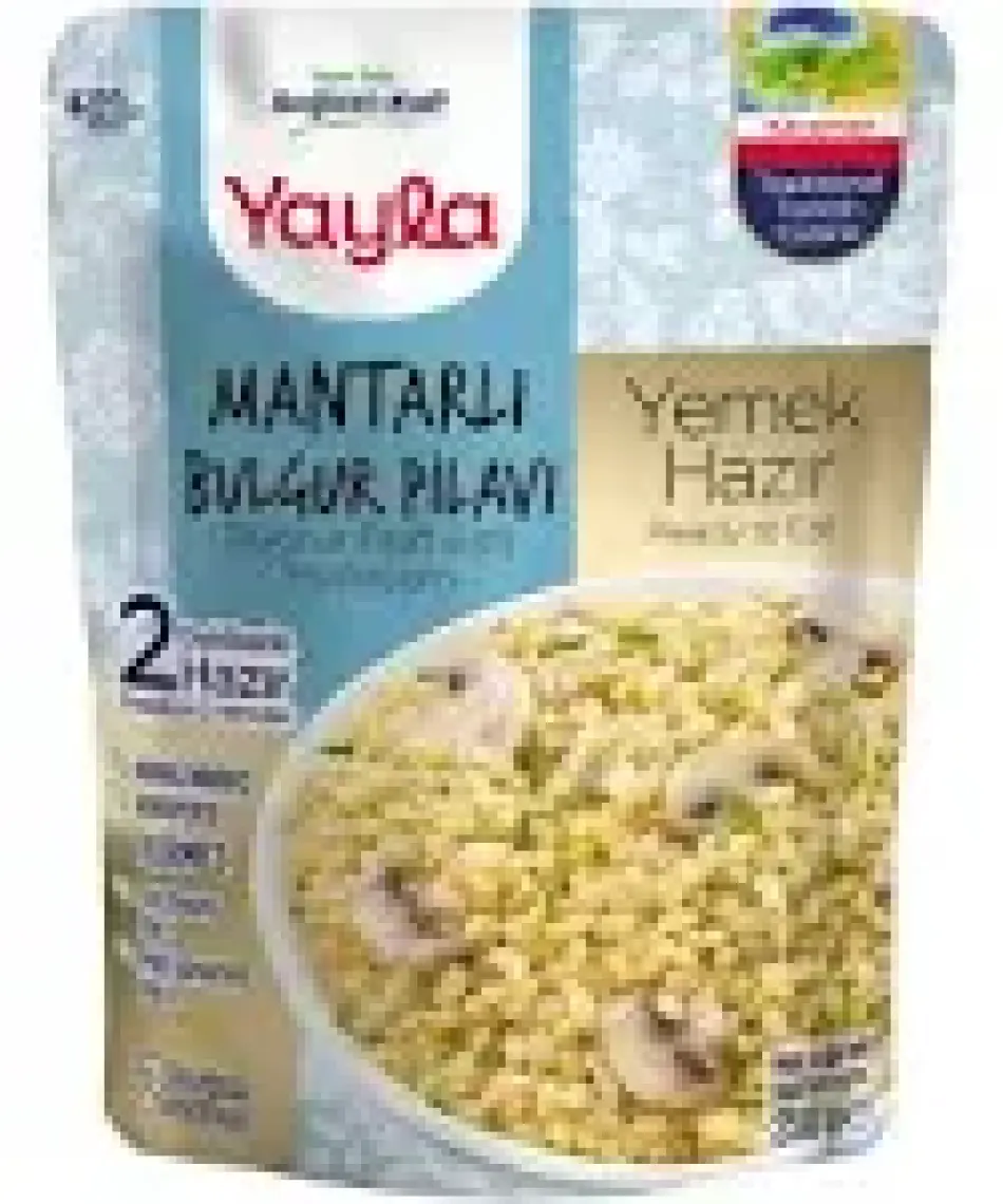 Yayla Yemek Hazır Mantarlı Bulgur Pilavı 250 gr