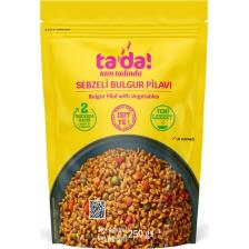 Tada Sebzeli Bulgur Pilavı Yeni Ambalajında 250 gr
