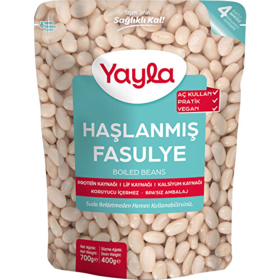 Yayla Haşlanmış Fasulye 700 gr