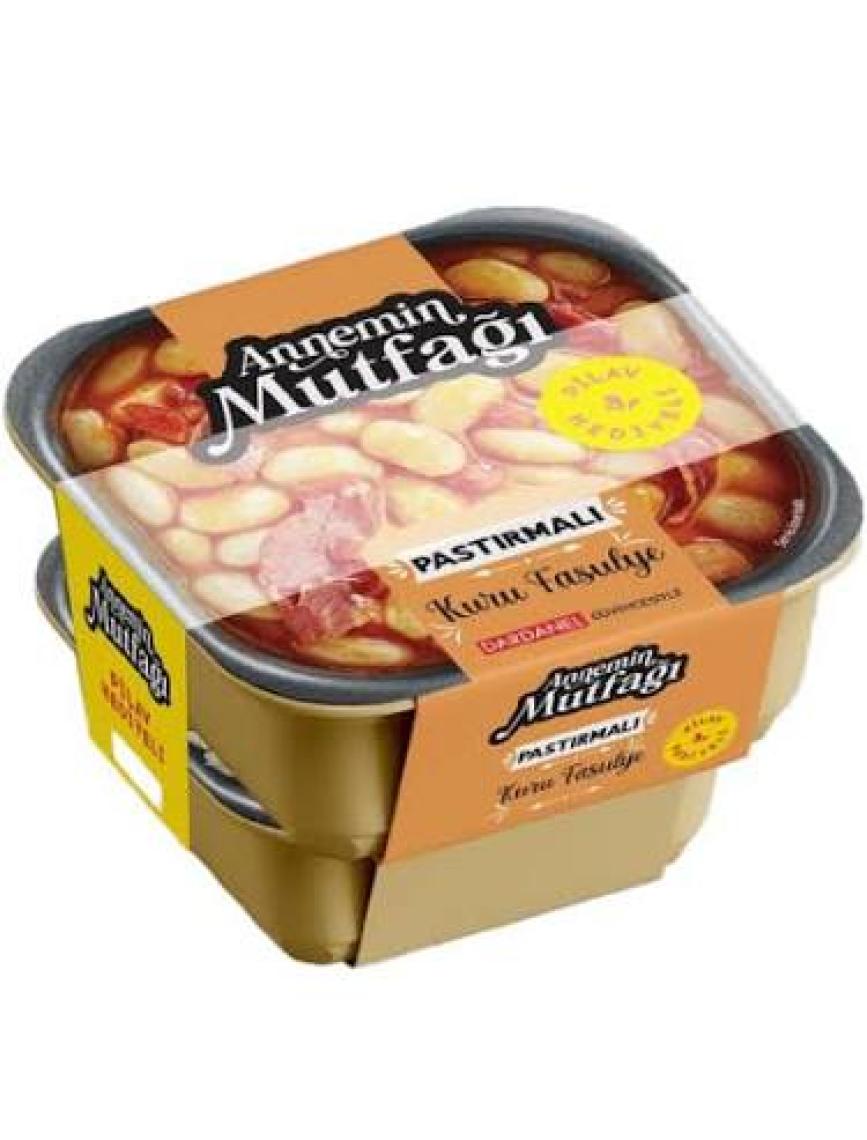 Dardanel Annemin Mutfağı Hazır Yemek Pastırmalı Kuru Fasulye 200 gr & Pilav 200 gr