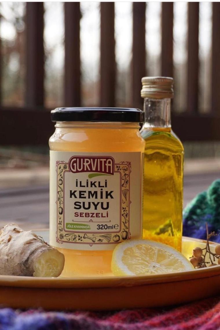 Gurvita İlikli Kemik Suyu Sebzeli 320 ml