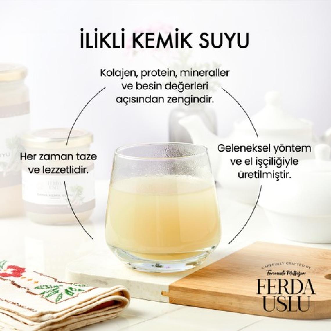 Fermente Mutfağım İçimlik Dana İlikli Kemik Suyu 660 ml