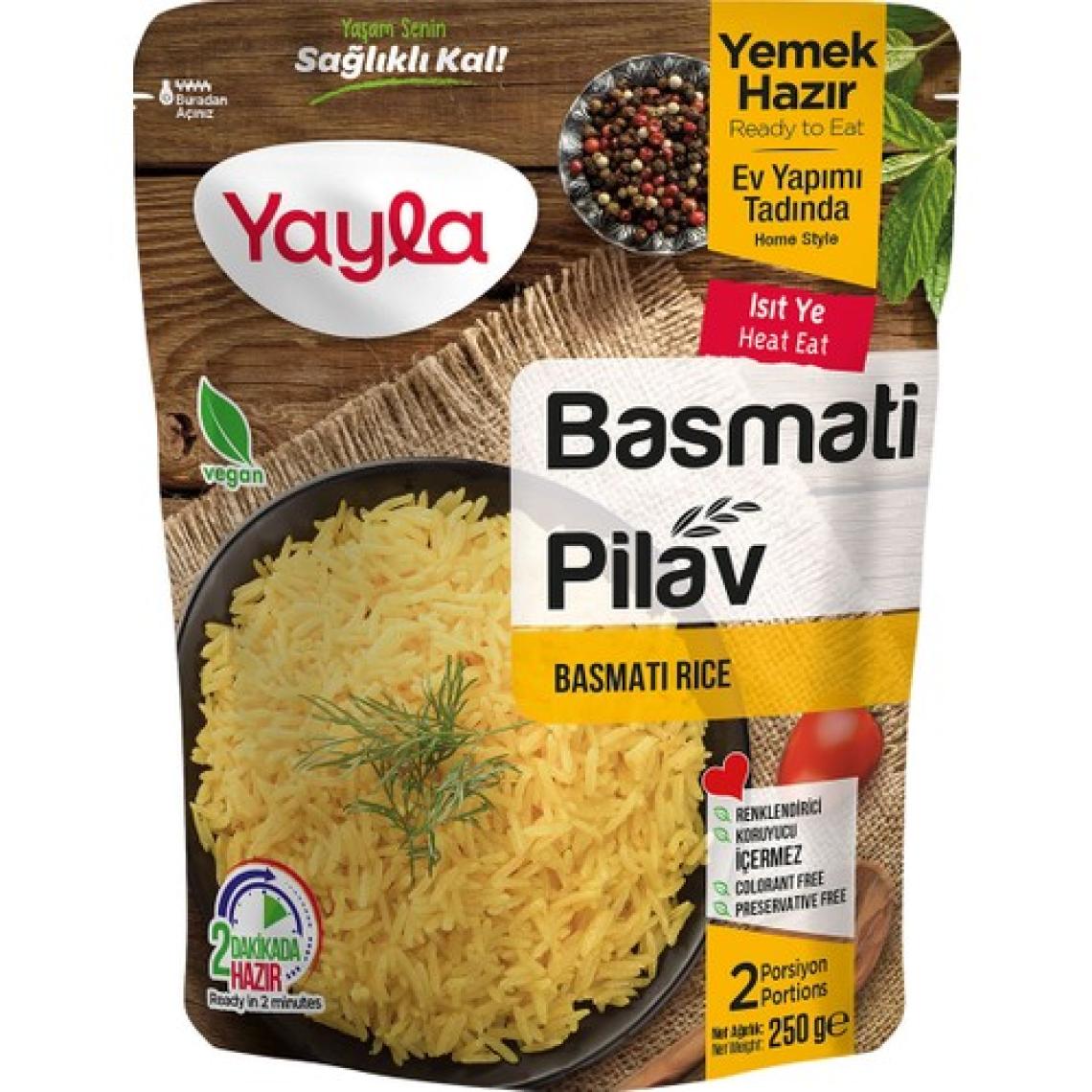 Yayla Basmati Pirinç Pilavı 250 gr
