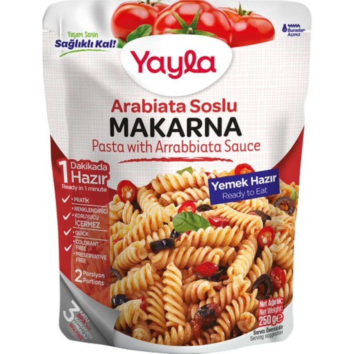 Yayla Arabiata Soslu Makarna 250 gr