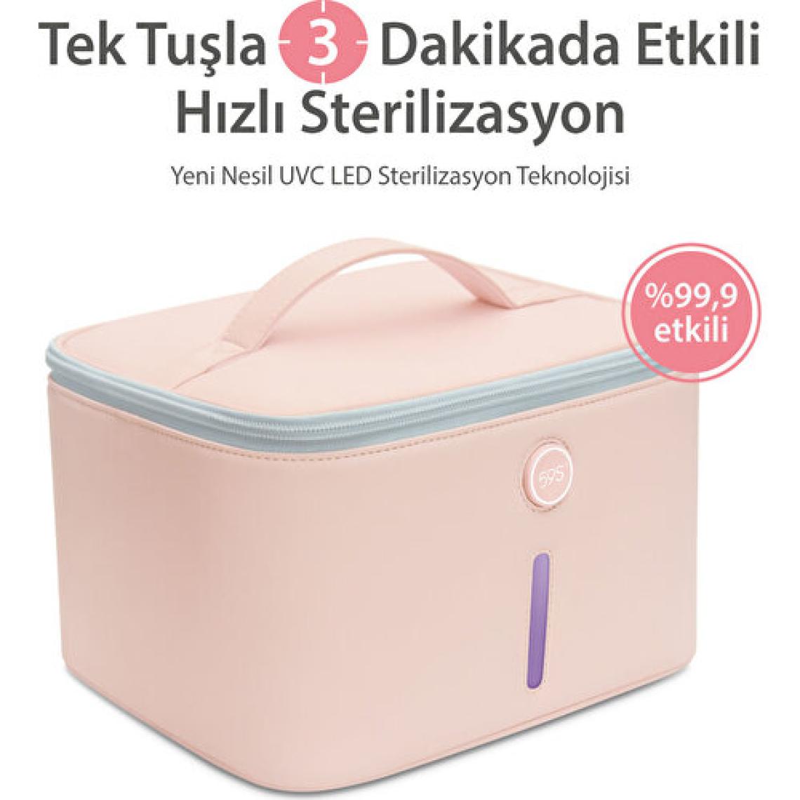 59S P26 Ultraviyole-C LED Sterilizasyon Çantası