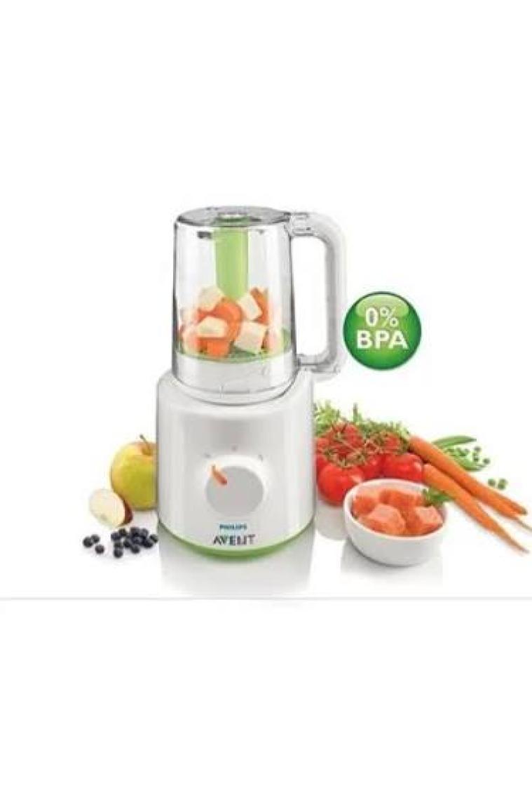 Philips Avent Buharlı Pişirici ve Blender Wasabi SCF870/22