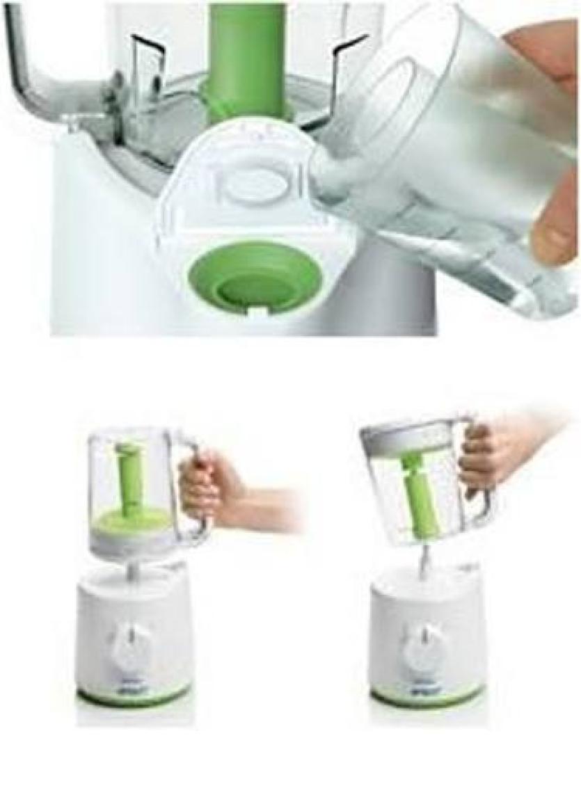 Philips Avent Buharlı Pişirici ve Blender Wasabi SCF870/22