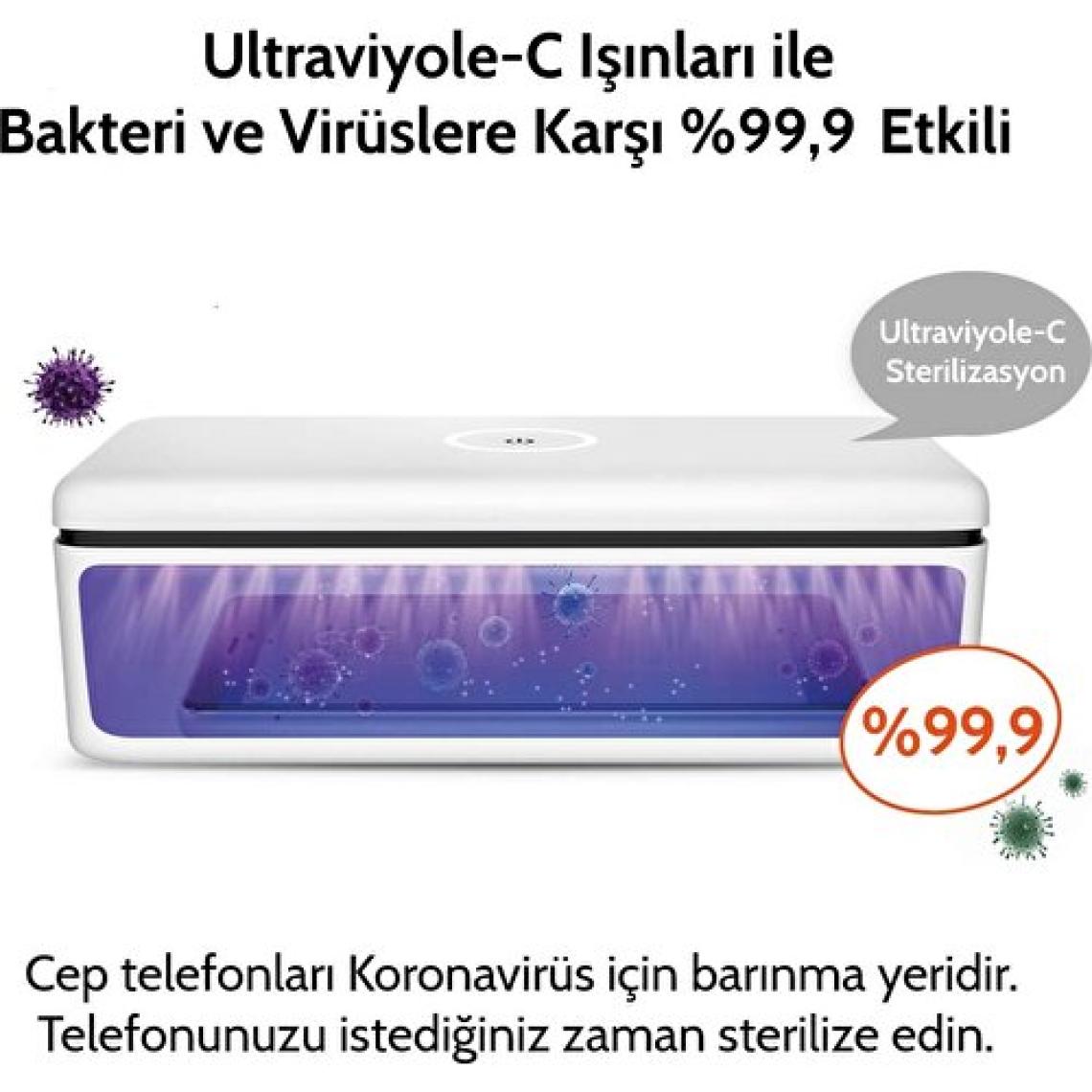 59S S2 Ultraviyole-C LED Sterilizasyon Kutusu