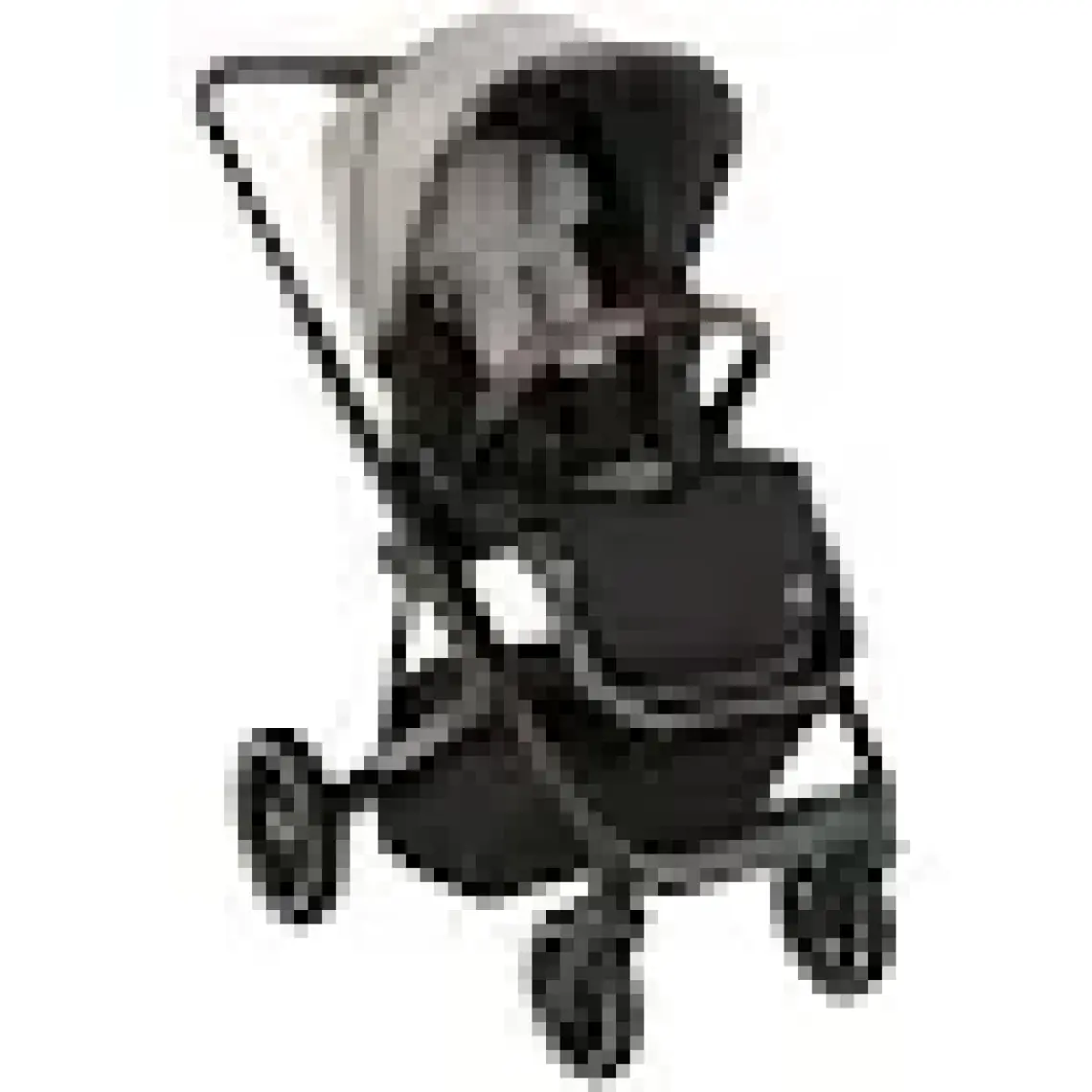 Bagi Nanofold 3 Black Travel Sistem Bebek Arabası Greyson