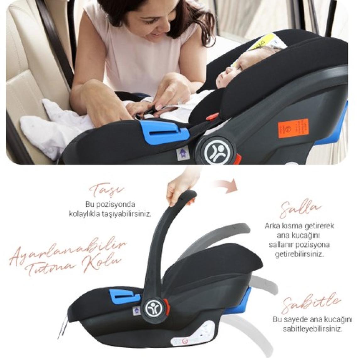 Huggy Revo 5 In 1 Travel Sistem Bebek Arabası