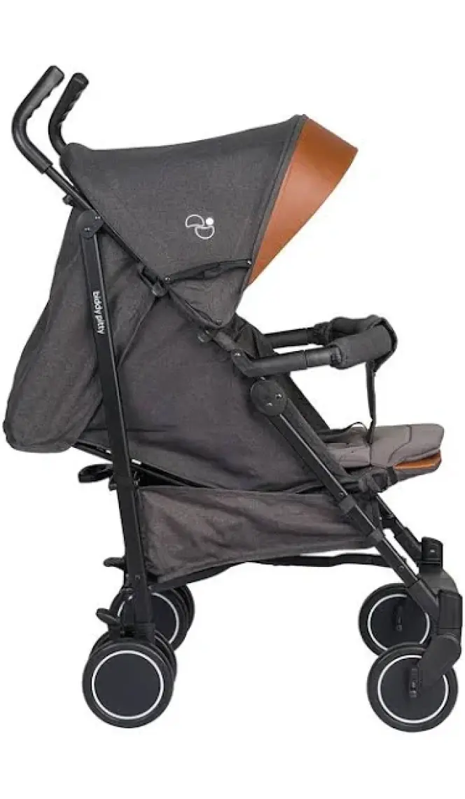 Biddy Pitty Picco Alüminyum Baston Bebek Arabası - Sand Melange, Ultra Hafif, 3 Yıl Garantili