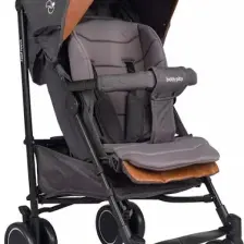 Biddy Pitty Picco Alüminyum Baston Bebek Arabası - Sand Melange, Ultra Hafif, 3 Yıl Garantili