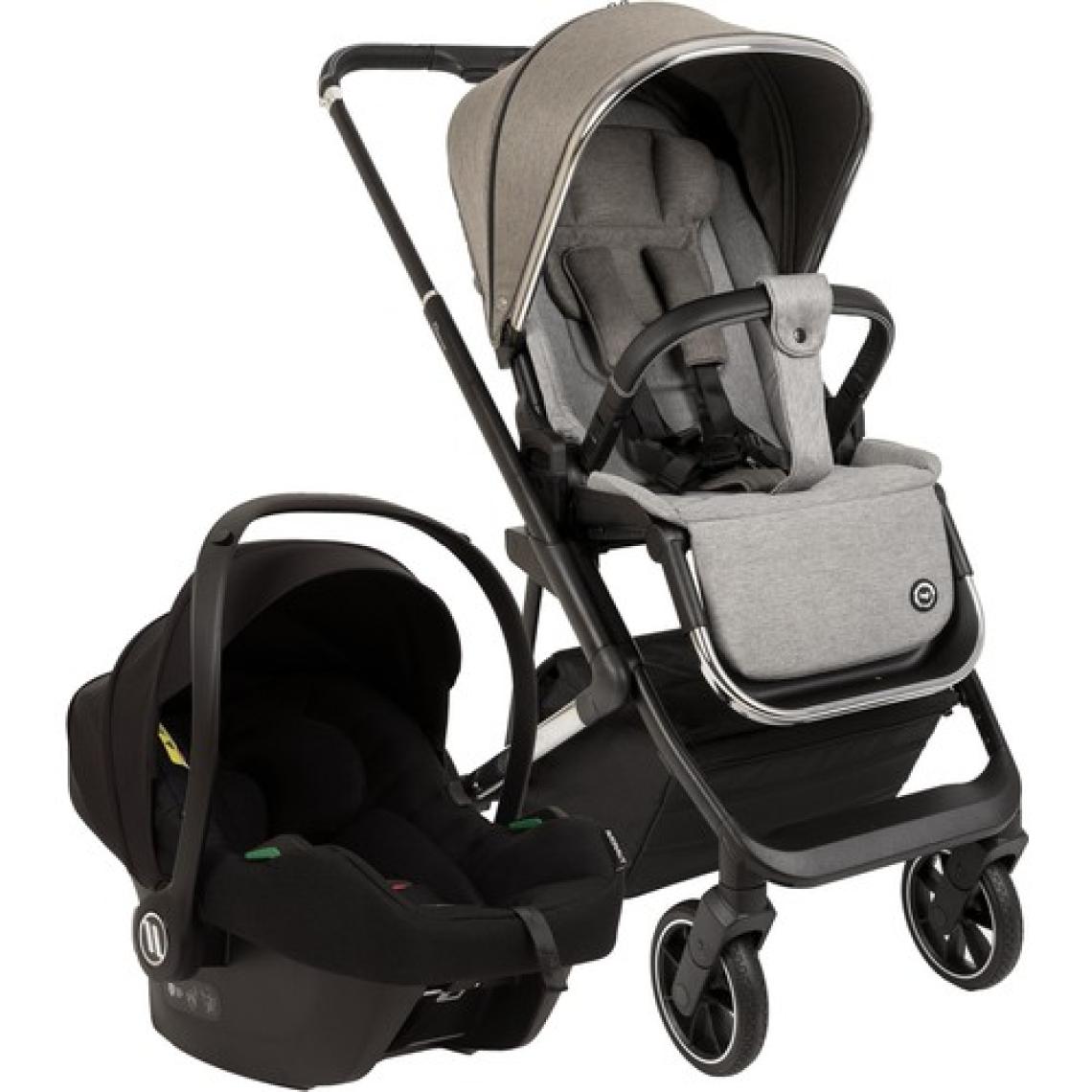 Bagi Nanofold 3 Black Travel Sistem Bebek Arabası Light Grey