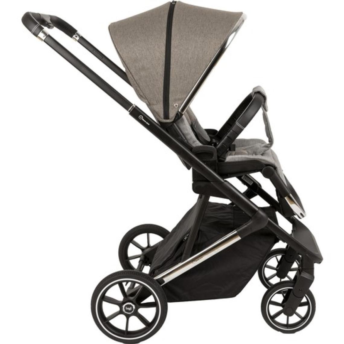 Bagi Nanofold 3 Black Travel Sistem Bebek Arabası Light Grey