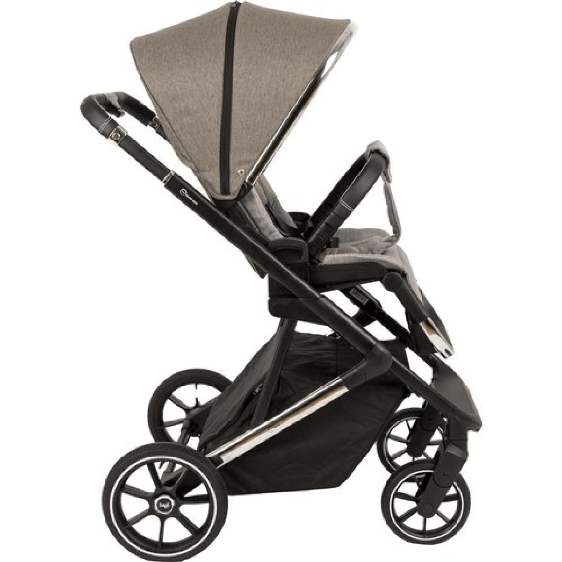 Bagi Nanofold 3 Black Travel Sistem Bebek Arabası Light Grey
