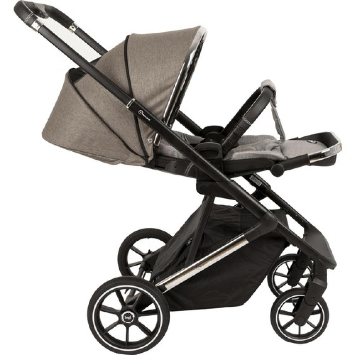 Bagi Nanofold 3 Black Travel Sistem Bebek Arabası Light Grey