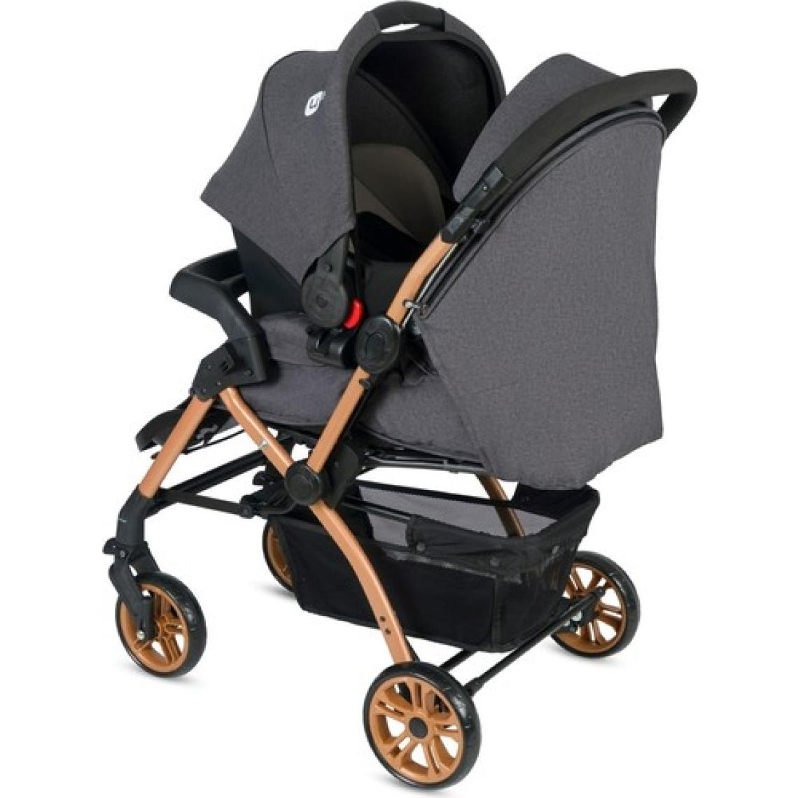 4 Baby Travel Sistem Çift Yönlü Bebek Arabası Ayak Örtülü + Yağmurluk Ilk Adım Bebe