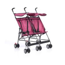 Aldeba 3030 İkiz Bebek Arabası - Fuşya