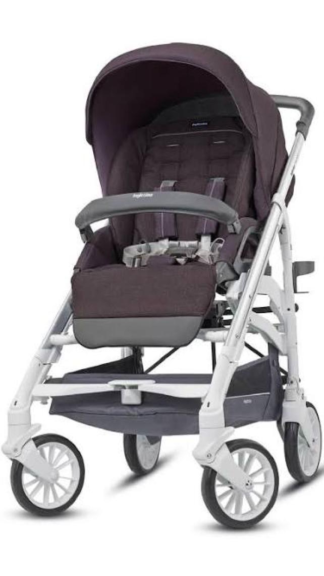 Inglesina Trilogy Tek El Tek Hamle ile Katlanıp Açılan Çift Yön Bebek Arabası - Marron Glace
