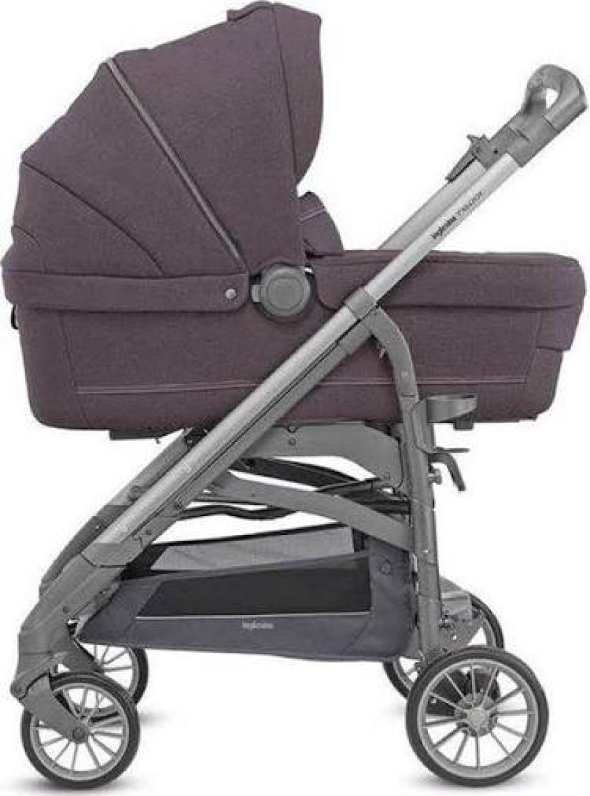 Inglesina Trilogy Tek El Tek Hamle ile Katlanıp Açılan Çift Yön Bebek Arabası - Marron Glace
