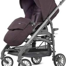 Inglesina Trilogy Tek El Tek Hamle ile Katlanıp Açılan Çift Yön Bebek Arabası - Marron Glace