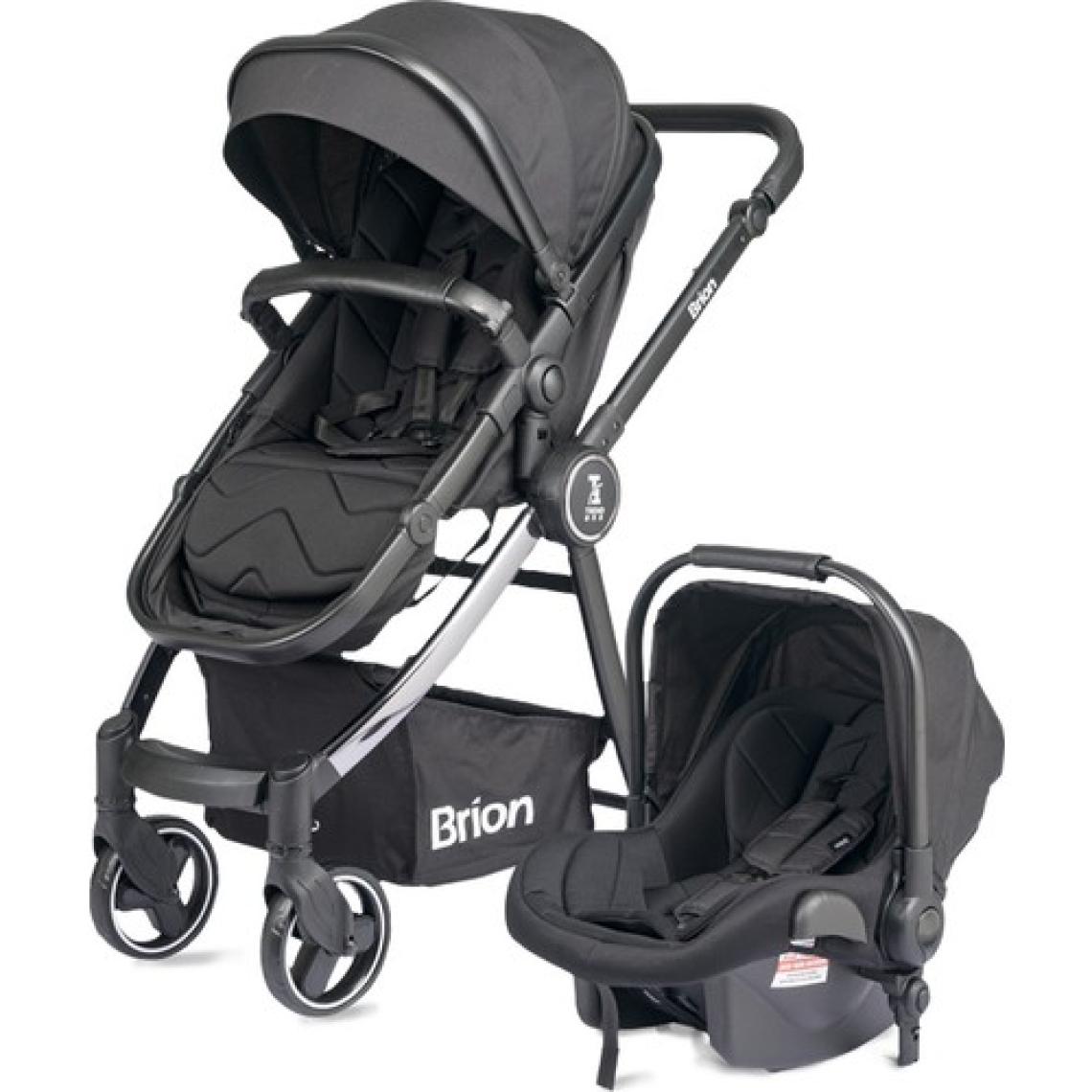 Brion Trendone Travel Sistem Bebek Arabası Siyah