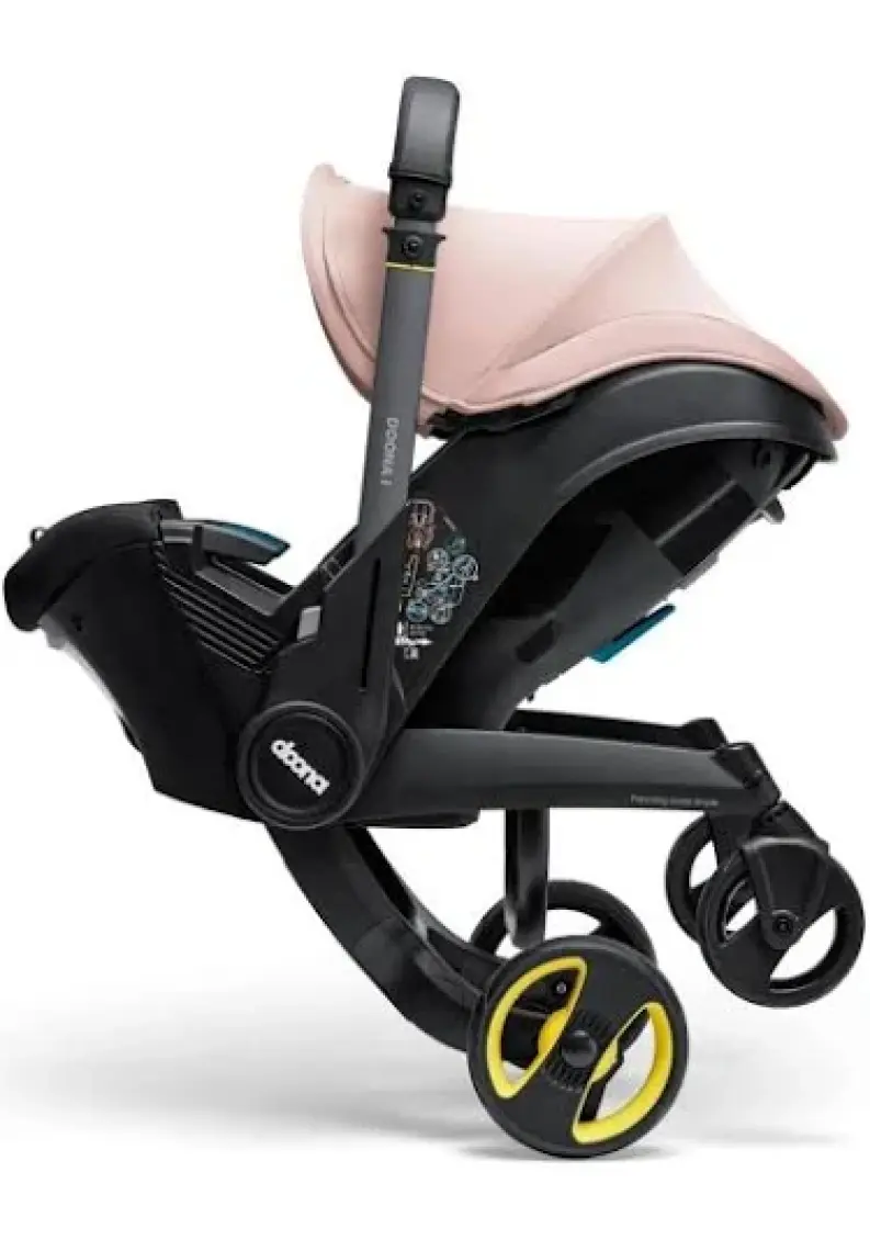 Doona I Bebek Arabasına Dönüşen Tekerlekli gr 0 Ana Kucağı Oto Koltuğu - Blush Pink