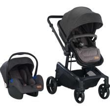 Baby2go Motti Travel Sistem Bebek Arabası Siyah