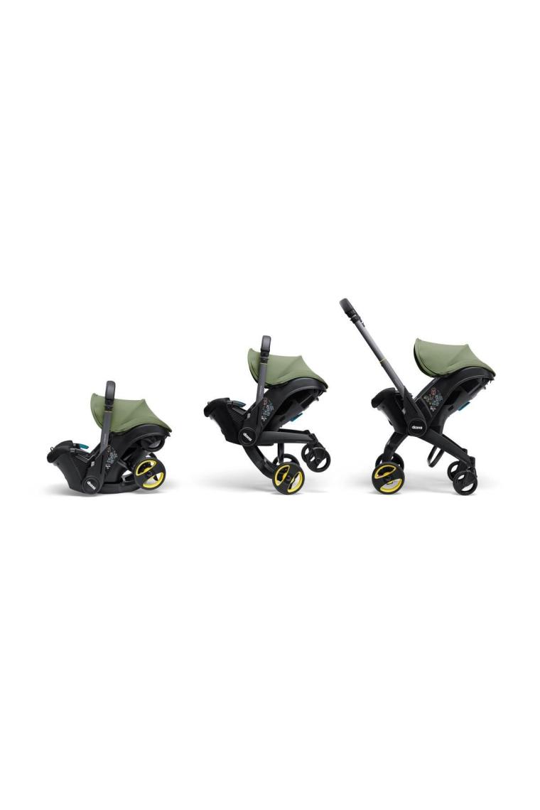 Doona İ Bebek Arabasına Dönüşen Tekerlekli Gr 0 İSize Ana Kucağı Oto Koltuğu - Nitro Black