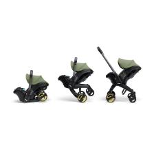 Doona İ Bebek Arabasına Dönüşen Tekerlekli Gr 0 İSize Ana Kucağı Oto Koltuğu - Nitro Black