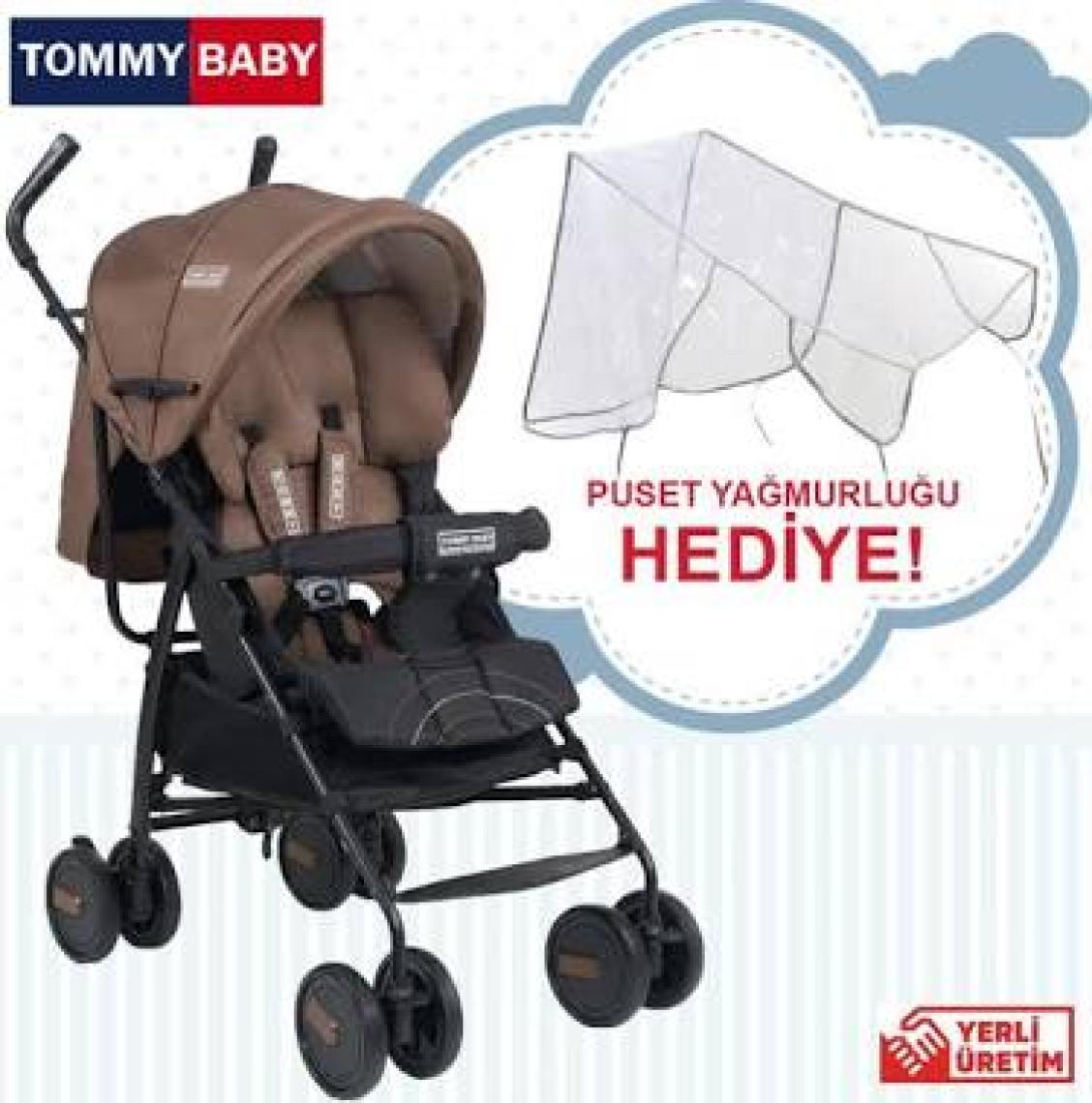 Tommybaby Caprice Tam Yatar Baston Bebek Arabası Puset