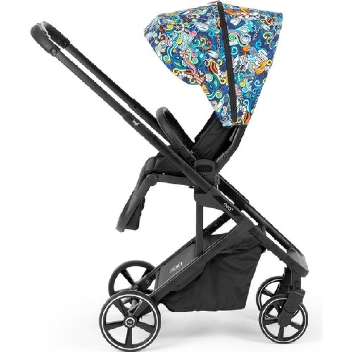 Bagi Neo 2 Cosmo Travel Sistem Bebek Arabası Multicolor - Black