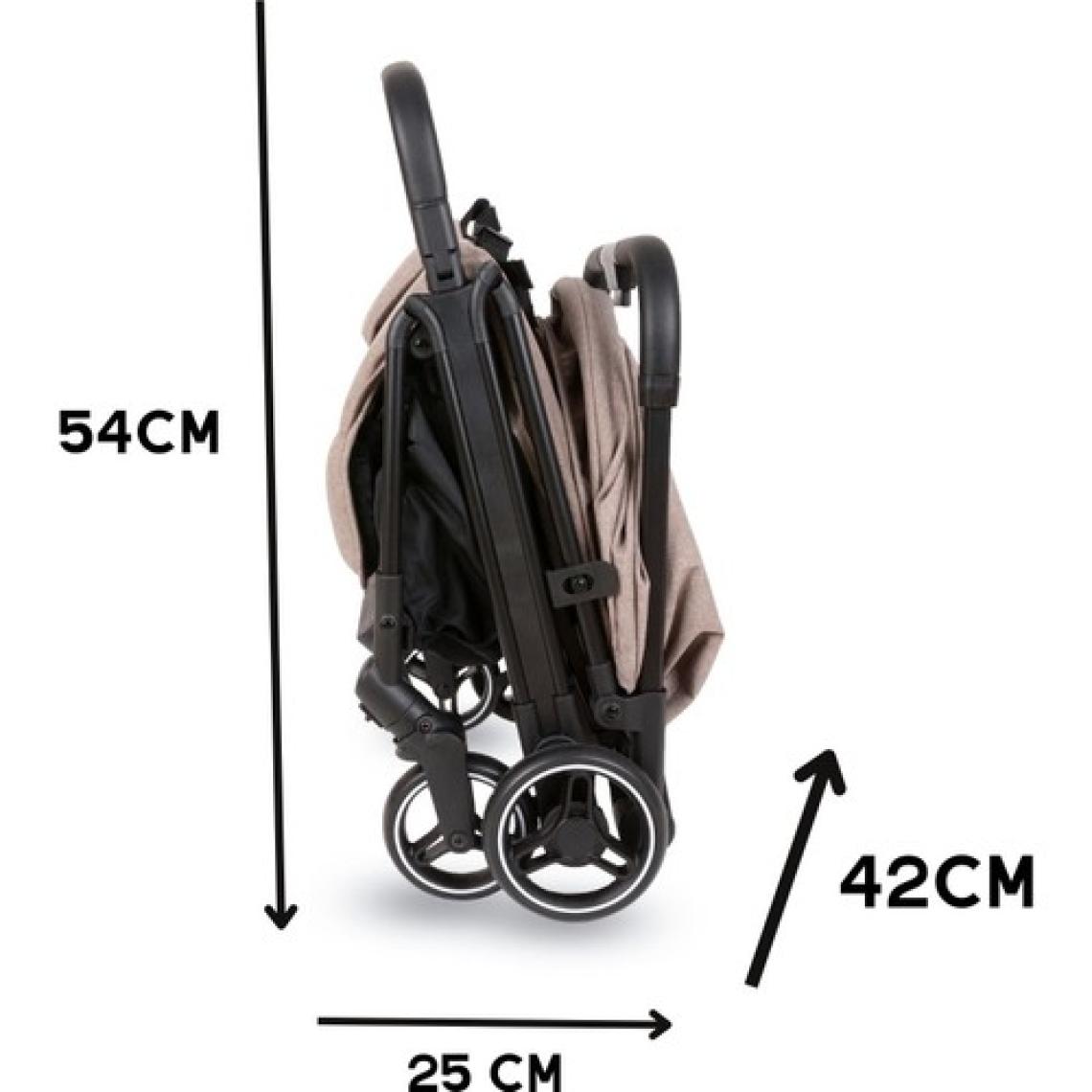 Bagi Gravity Autofold Tek Elle Kolay Katlanır Kabin Boy Pratik Bebek Arabası